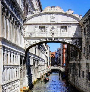 Book at the Bridge of Sighs, just 500m from Ponte di Rialto